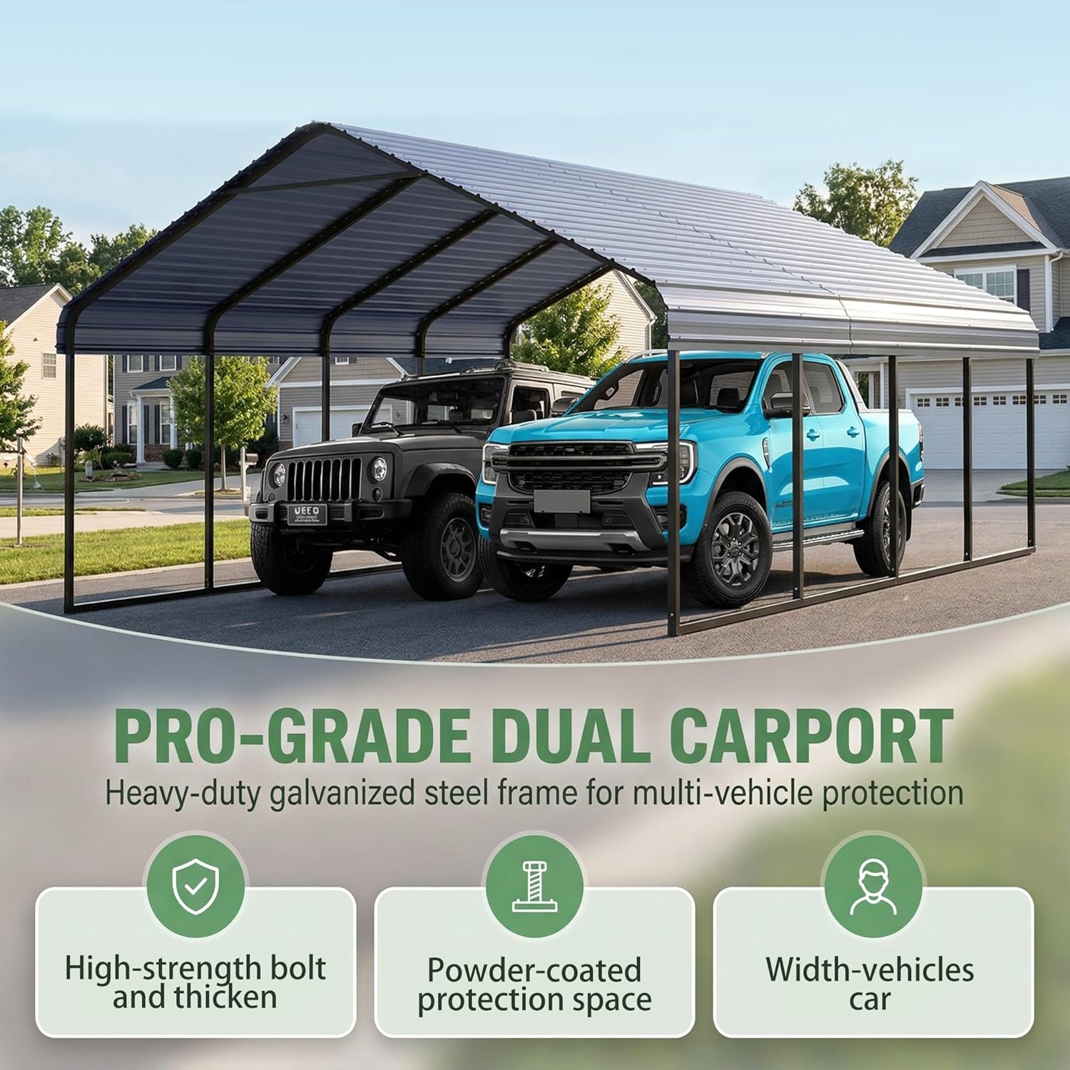RITERYIFER 20x20 Carport Review: Honest Pros & Cons 4 RITERYIFER 20x20 carport review,20x20 carport review and rating,is RITERYIFER carport worth buying,RITERYIFER 20x20 carport review pros cons,RITERYIFER carport review honest opinion,20x20 heavy duty carport review verdict performance test results