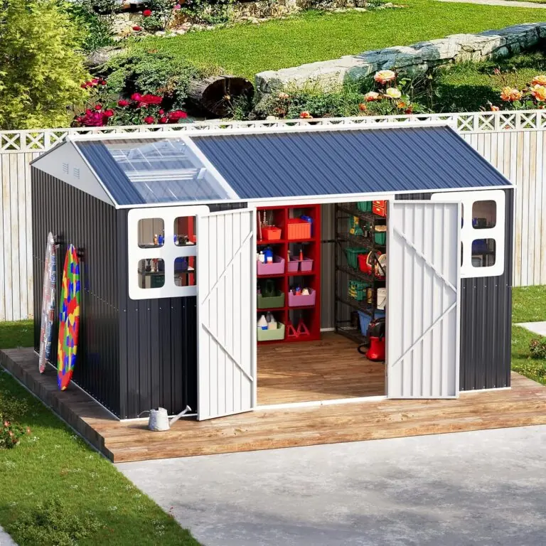 Image 1 of WELYAS 12x10 storage shed review