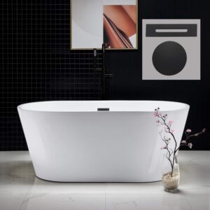 Image 1 of WOODBRIDGE 59 soaking bathtub review