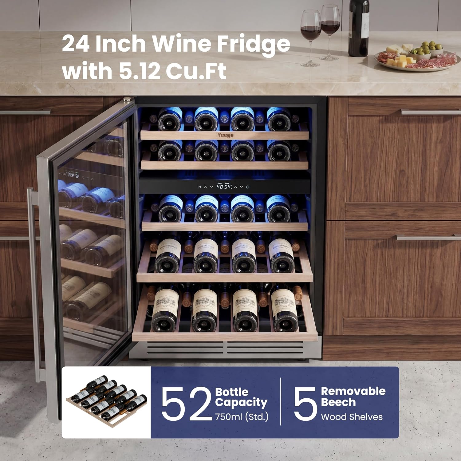Yeego Wine Cooler Review: Honest Pros & Cons Worth Buying? 2 Yeego wine cooler review,Yeego 52 bottle wine fridge review,Yeego dual zone wine refrigerator review pros cons,Yeego wine cooler review honest opinion,Yeego 24 inch wine refrigerator review verdict,is Yeego wine cooler worth buying review during hands-on performance testing