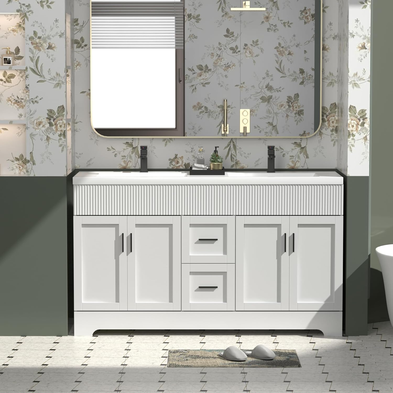 eclife 60 Inch Bathroom Vanity Review: Pros & Cons Worth Buying? 1 eclife 60 inch bathroom vanity review,eclife vanity review and rating,is eclife 60 inch bathroom vanity worth buying,eclife bathroom vanity review pros cons,eclife vanity review honest opinion,eclife 60 inch double sink vanity review verdict during hands-on performance testing