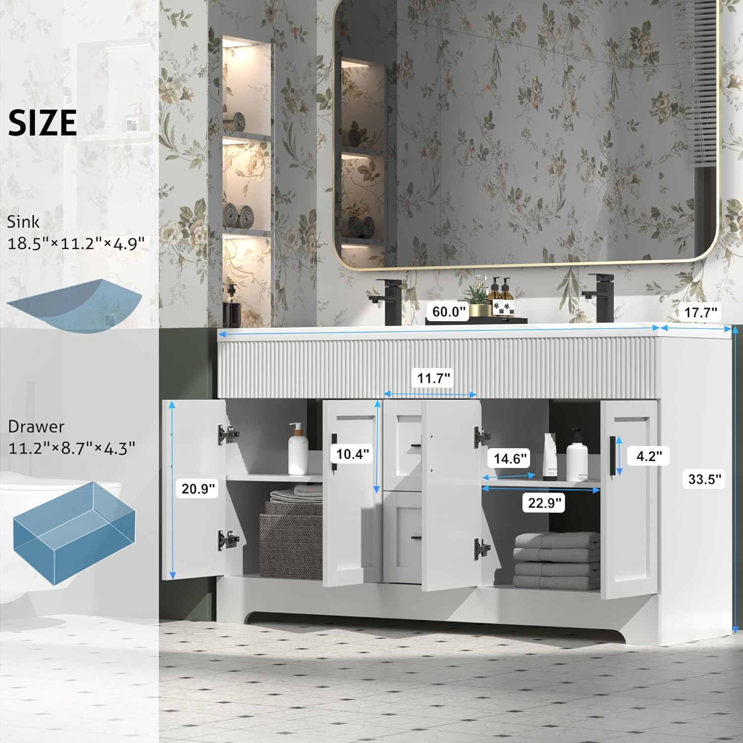 eclife 60 Inch Bathroom Vanity Review: Pros & Cons Worth Buying? 2 eclife 60 inch bathroom vanity review,eclife vanity review and rating,is eclife 60 inch bathroom vanity worth buying,eclife bathroom vanity review pros cons,eclife vanity review honest opinion,eclife 60 inch double sink vanity review verdict key features and specifications overview