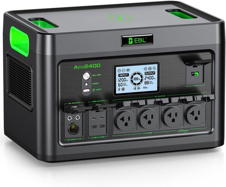 Image 1 of EBL 2400W Portable Power Station Review