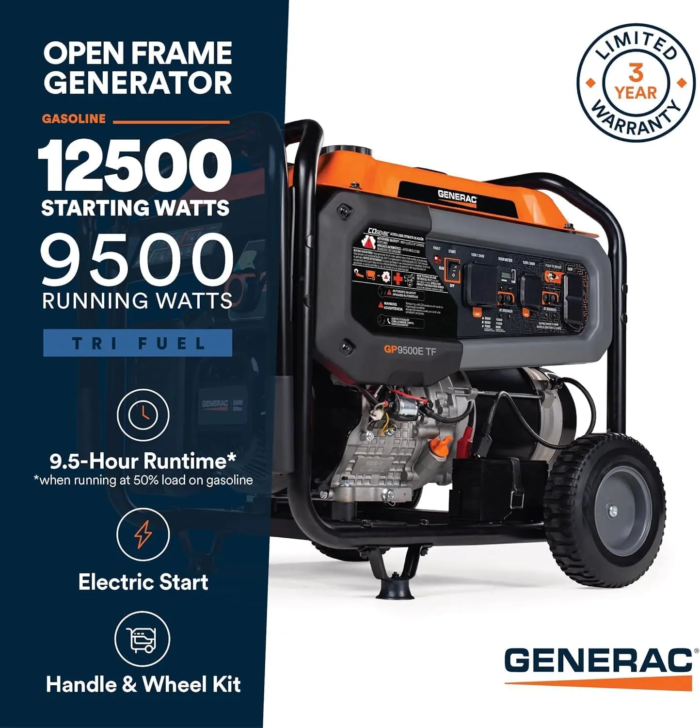 Generac GP9500E Review: Tri-Fuel Generator Verdict & Pros 3 Generac GP9500E Review,Generac GP9500E review and rating,is Generac GP9500E worth buying,Generac GP9500E review pros cons,Generac GP9500E review honest opinion,Generac GP9500E review verdict performance results — claims verified against real-world testing