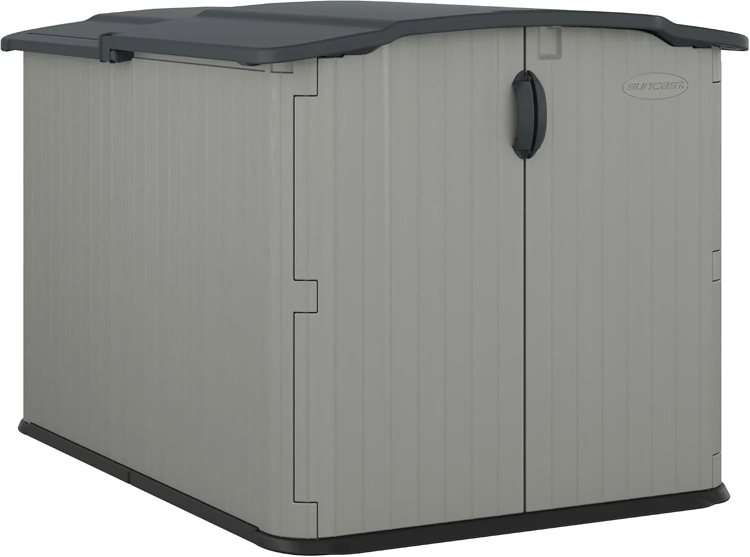 Suncast Horizontal Storage Shed review,Suncast Horizontal Storage Shed review and rating,is Suncast Horizontal Storage Shed worth buying,Suncast Horizontal Storage Shed review pros cons,Suncast Horizontal Storage Shed review honest opinion,Suncast Horizontal Storage Shed review verdict build quality and materials close-up