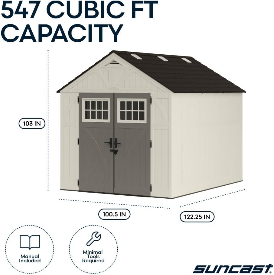 Suncast Tremont 8x10 Shed Review: Our Honest Verdict 4 Suncast Tremont 8x10 Shed Review,Suncast Tremont shed review and rating,is Suncast 8x10 shed worth buying,Suncast Tremont shed review pros cons,Suncast 8x10 shed review honest opinion,Suncast Tremont shed review verdict real-world details not found in the official specs
